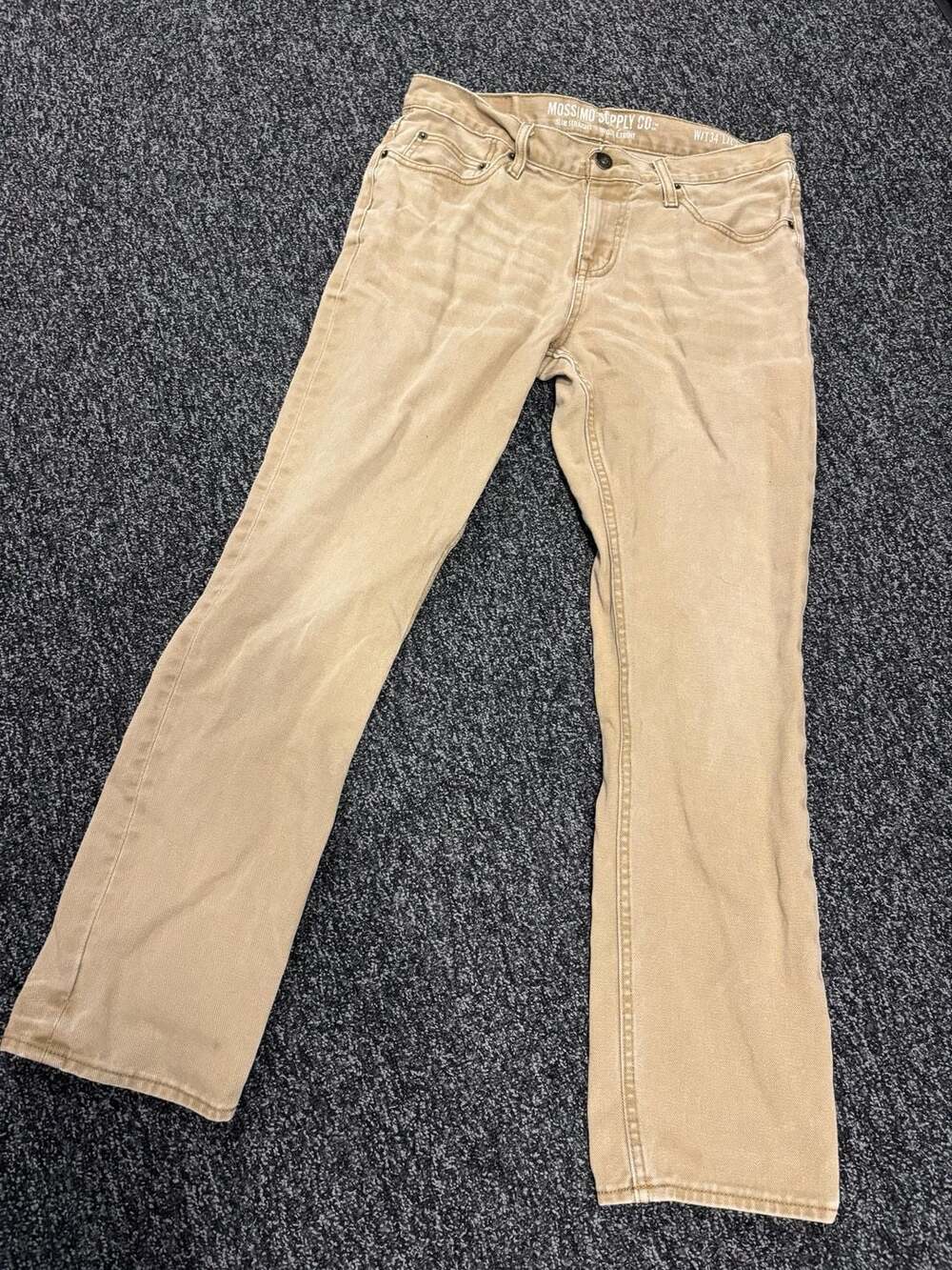 Mossimo Supply Co. Men's Slim Straight Khaki Pants